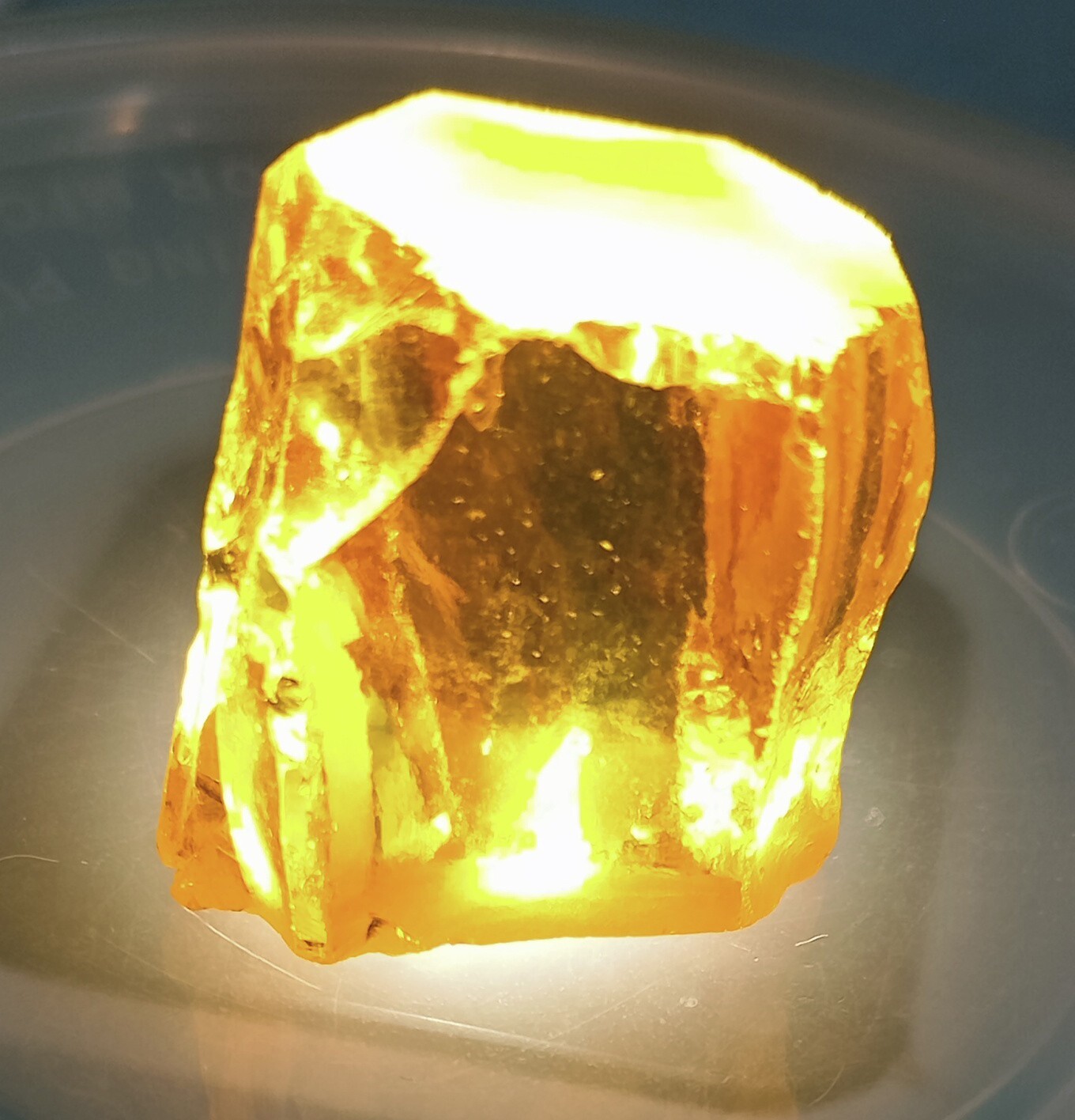 Natural Cambodian Yellow Zircon Rough Superb 255 Ct Certified Loose Gemstone