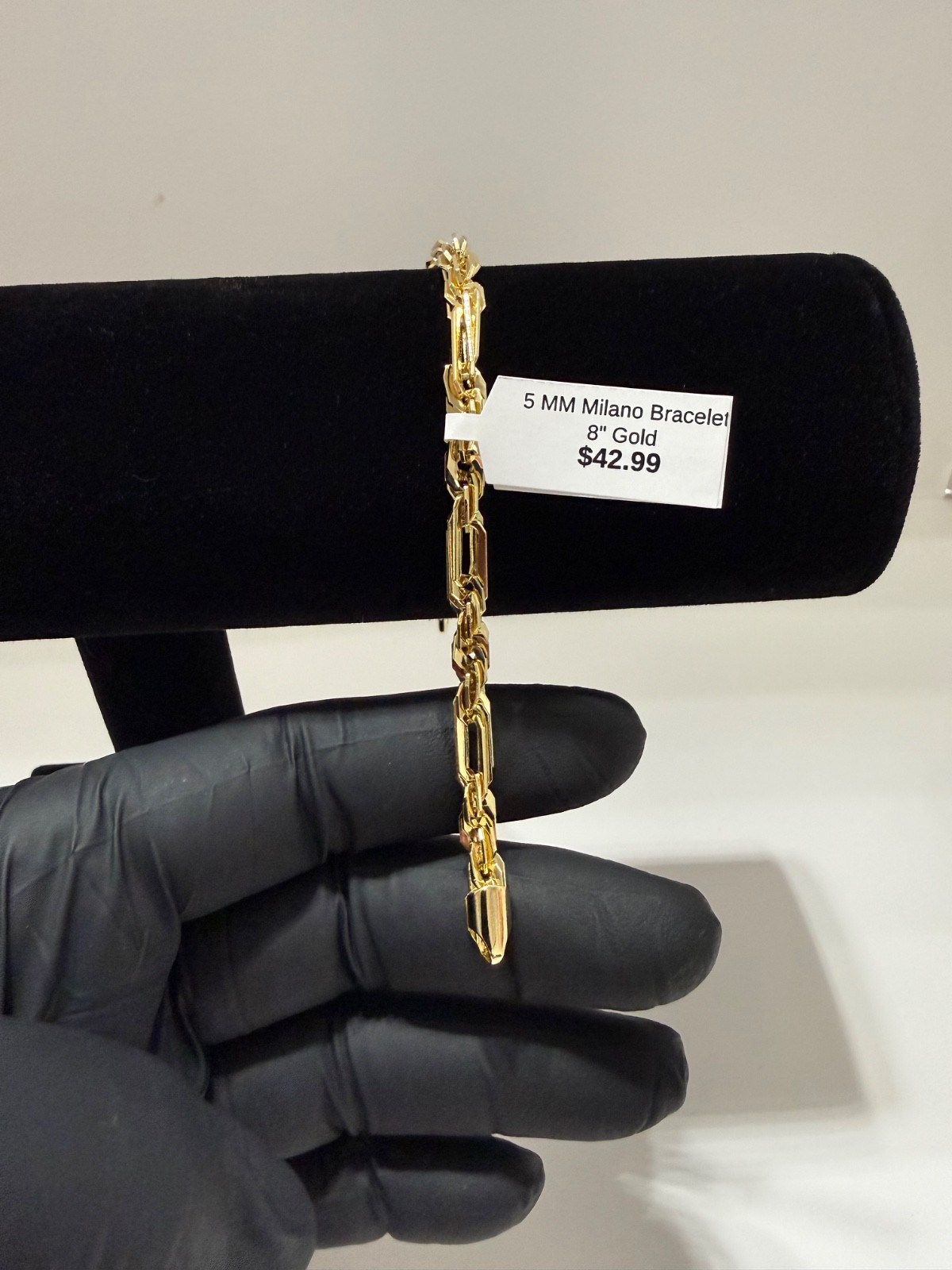 milano necklace & bracelet, you get both! 14k gold filled 21.5 & 8 inch 5mm