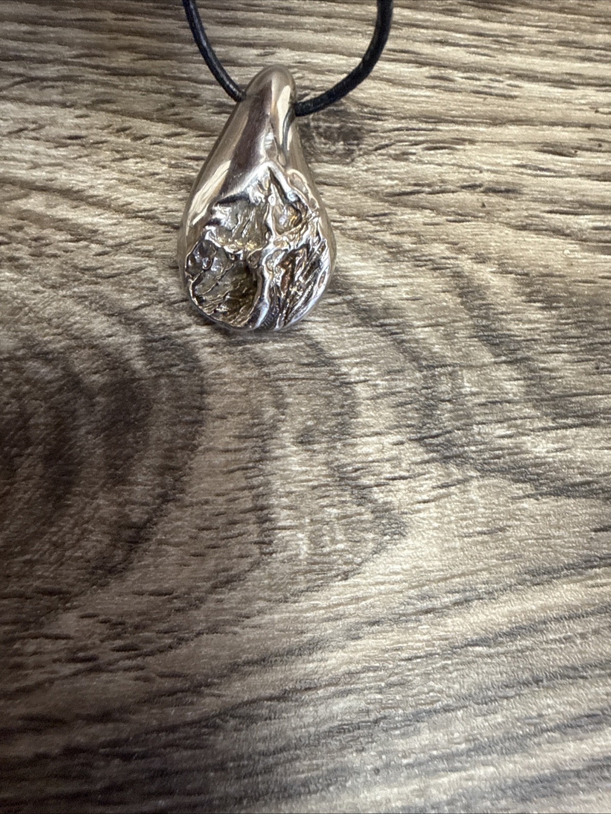 Sterling Silver 925 Drop Necklace Noahs Arc Foundation Drop Of Consciousness