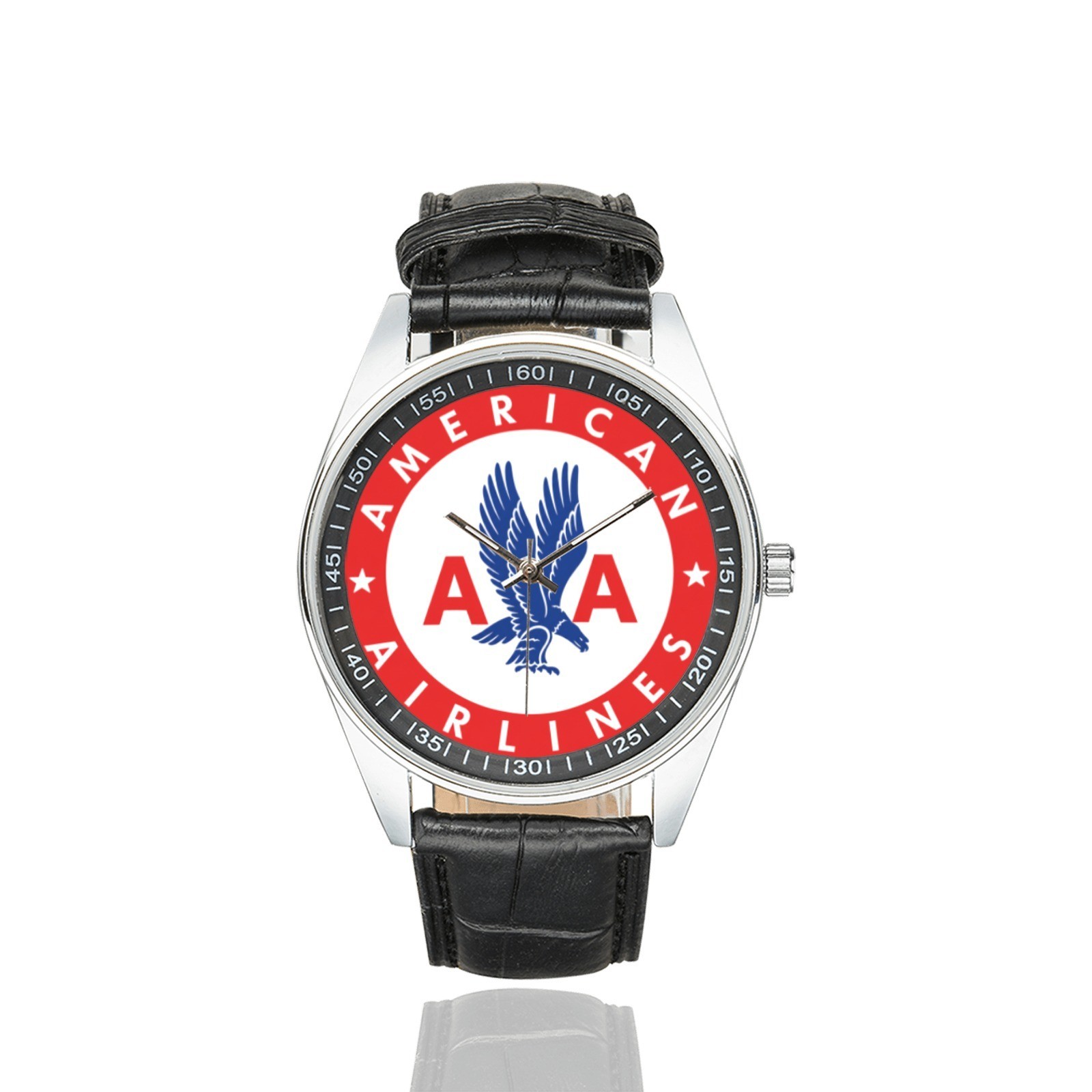 American Airlines Vintage Logo v2 Airliner Aviation Pilot Watch repro