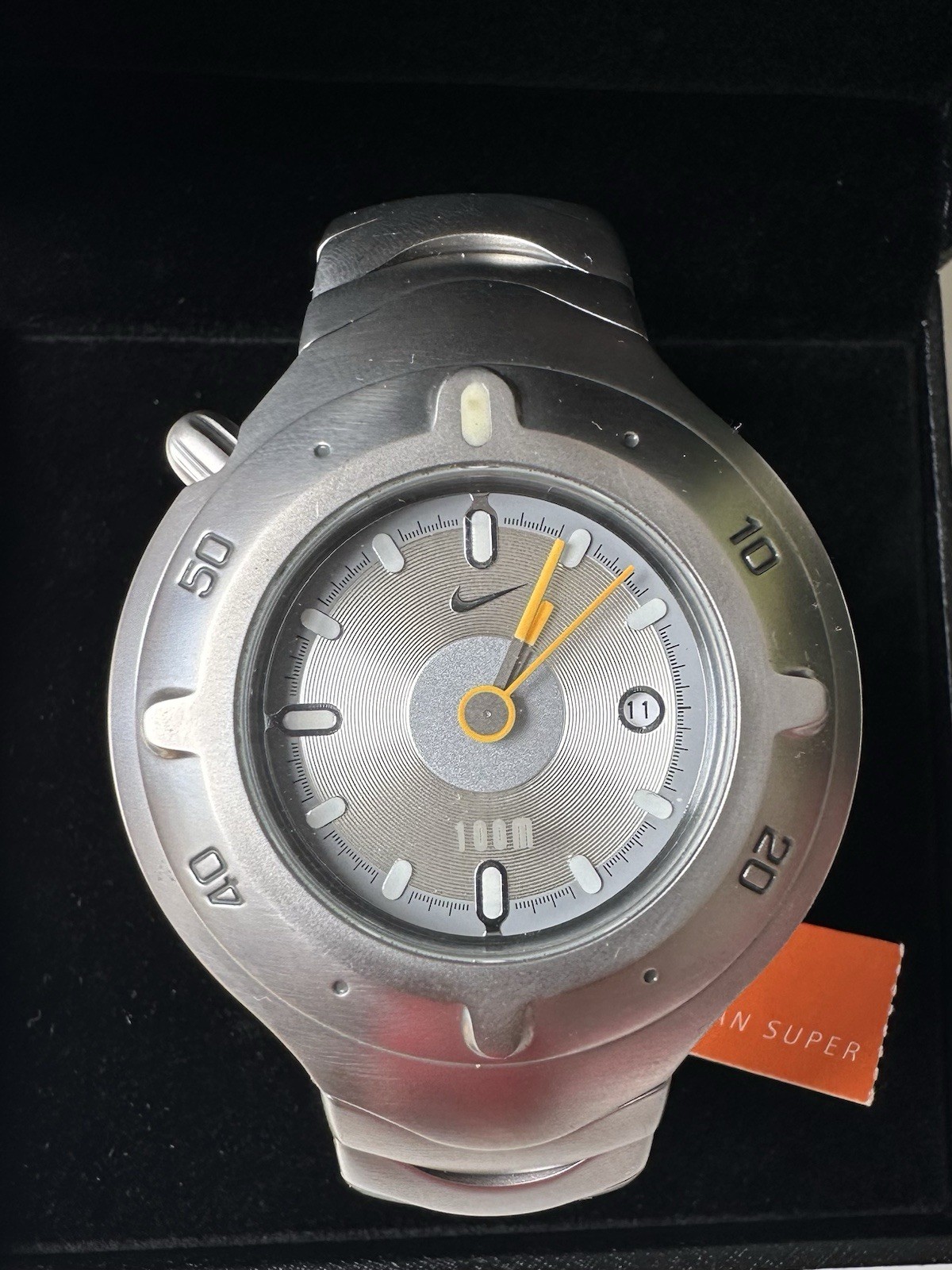 Nike Grand Cayman Super Men’s Quartz Analog Watch 100m Brand New