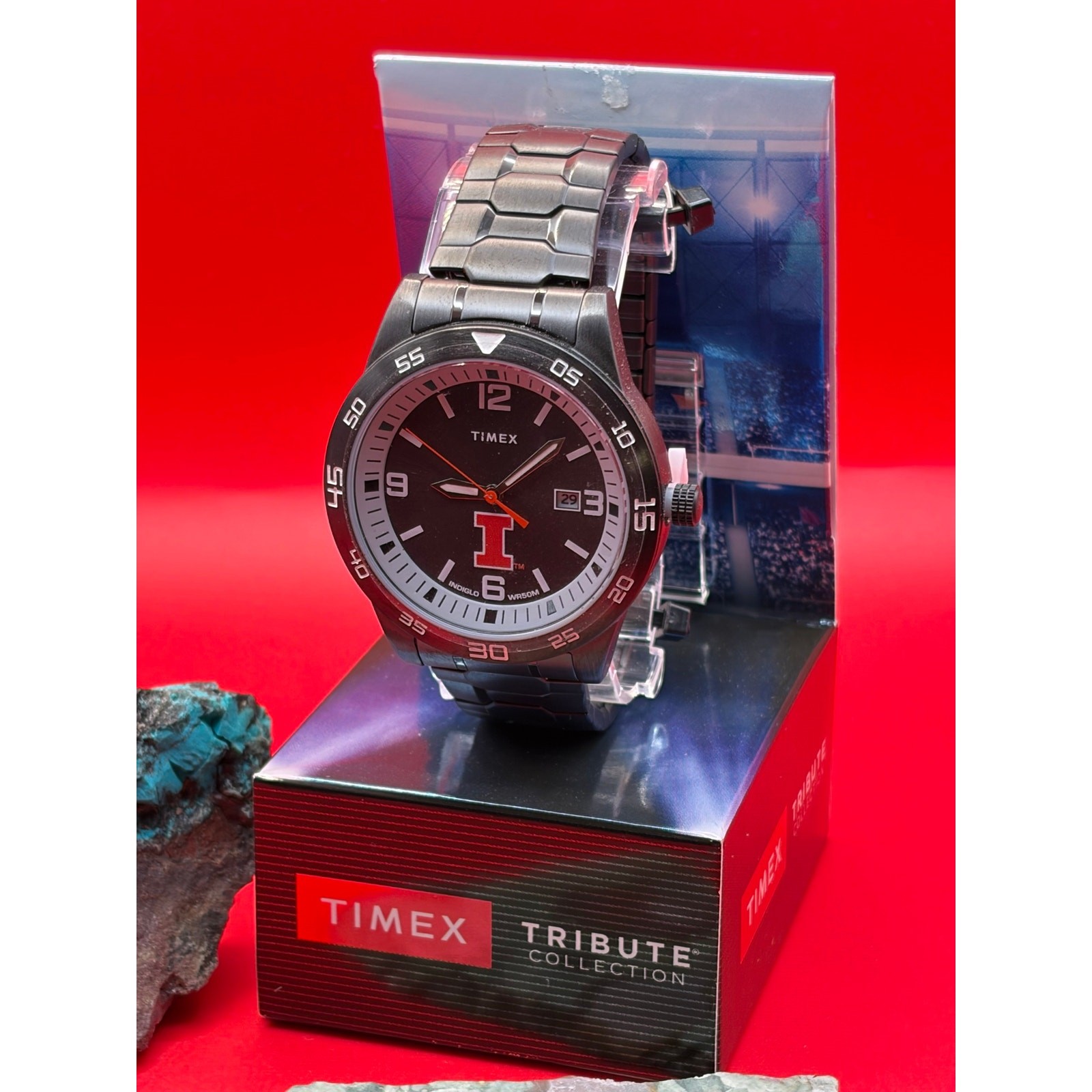 Timex Illinois Fighting Illini Tribute Acclaim brand new