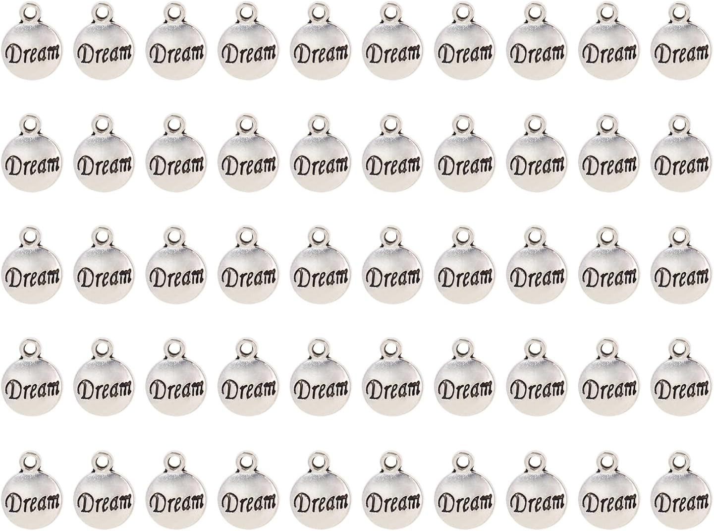 Dream Charms Inspiration Message Charms for DIY Necklace Earring Bracelet Pendan