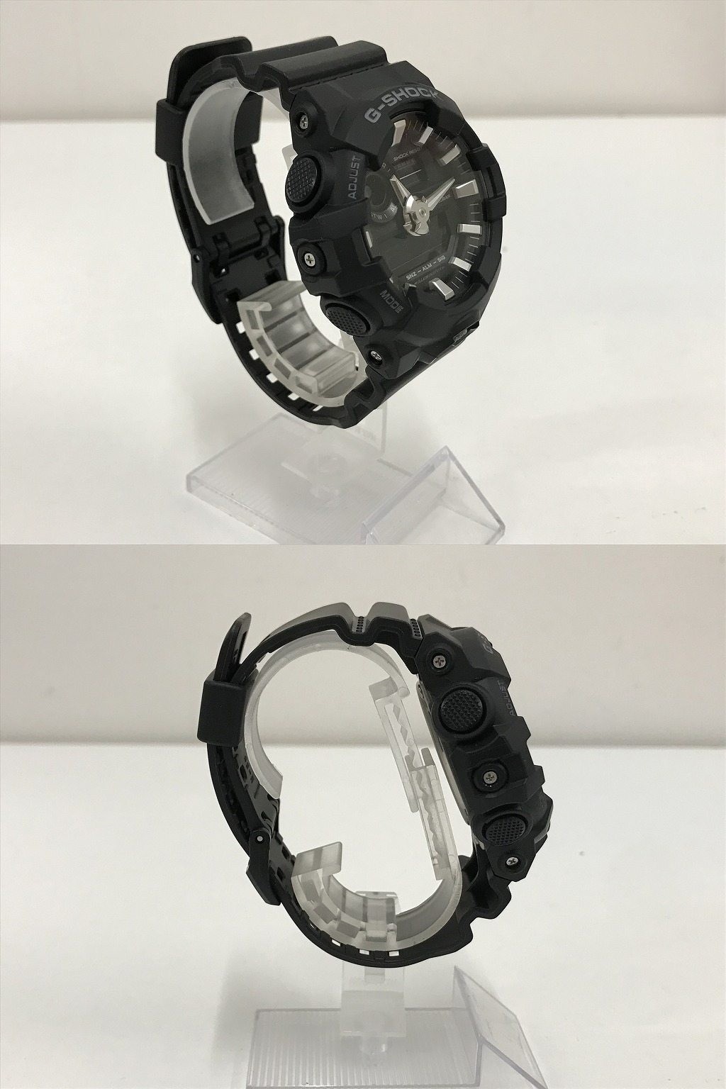 Excellent Condition Working with Box Casio G Shock GA 700 QZ Black Digital Analo