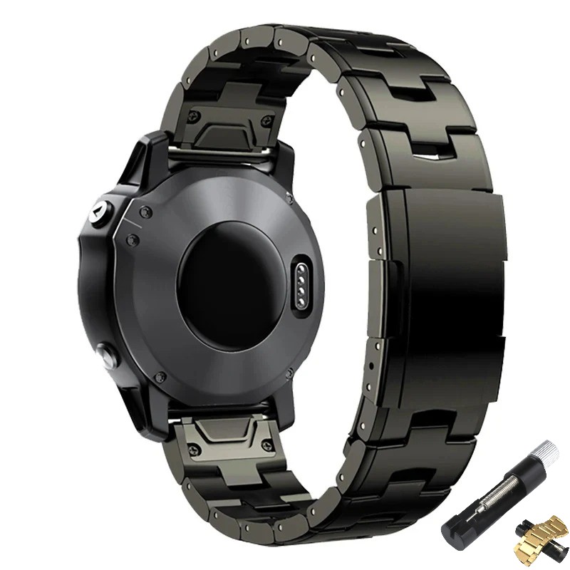 22mm Quick Fit Titanium Watch Band For Garmin Fenix 8 Pro 47mm Fenix 8 7 5 Strap