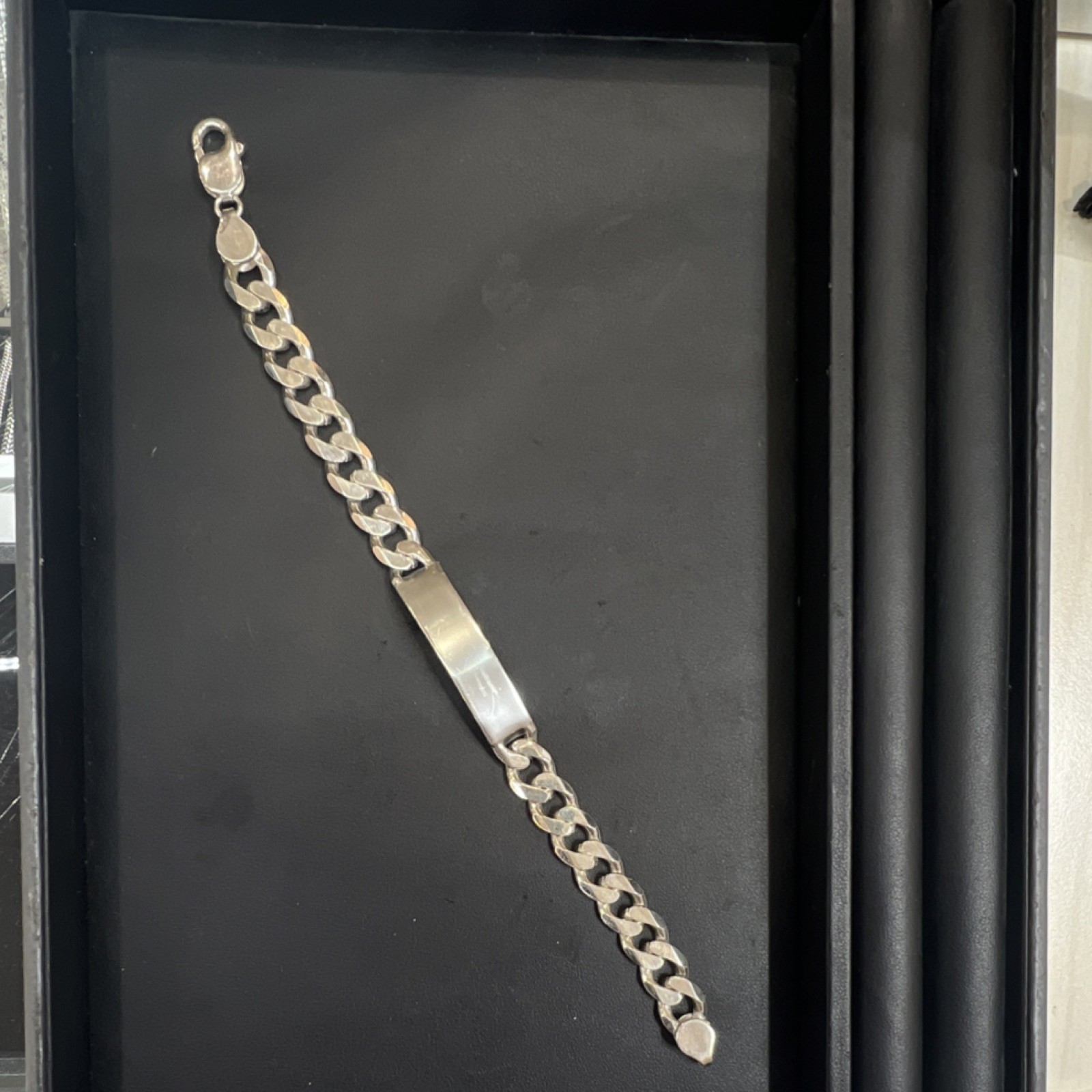 Sterling silvet id bracelet