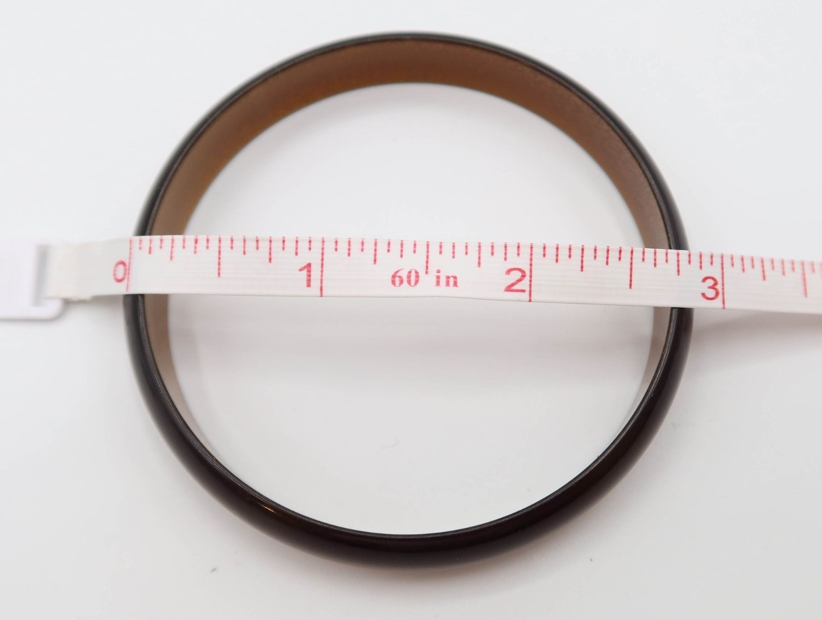 Lucite Brown Moonglow Bangle Cuff Bracelet Unsigned Neutral Acrylic Classic