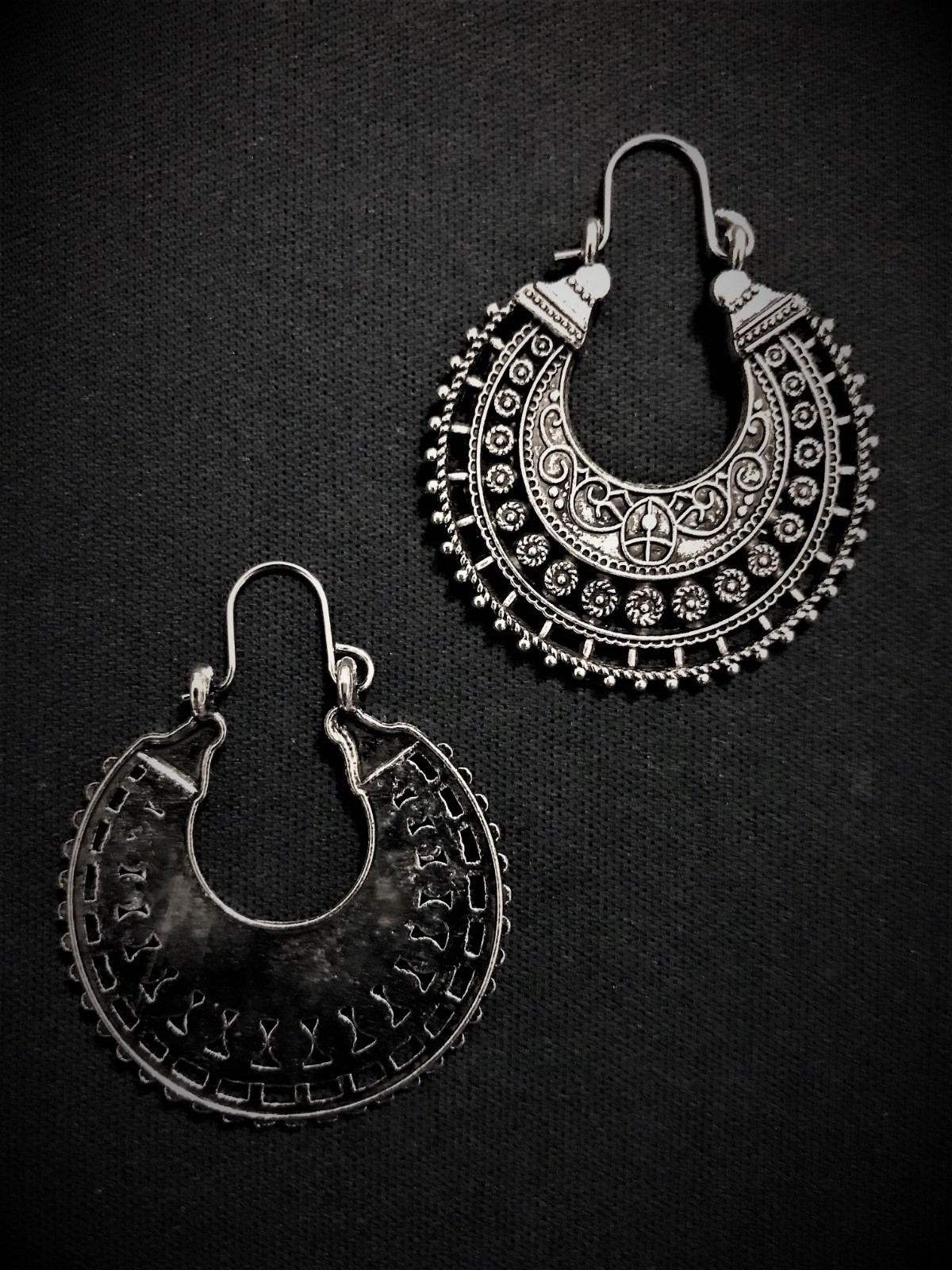 Vintage Silver Dangle Earrings