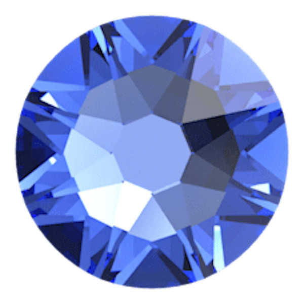 SAPPHIRE Blue HOTFIX 12ss 3mm IHC Austria 2078 Crystal Flatback Rhinestone 144