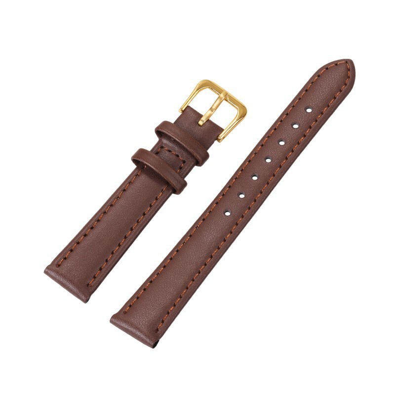 Pin Buckle Leather Watch Band PU Leather Wristband 8/1012/14/16/18/20/22/24mm