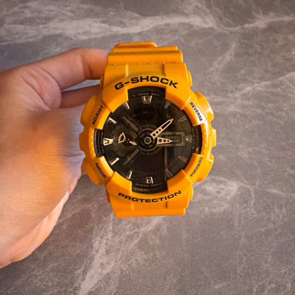 CASIO G-SHOCK GA-110CM-9A Yellow Quartz Watch