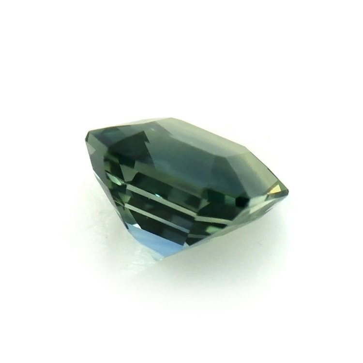 Ceylon (Sri Lanka) Asscher – Octagon Green Sapphire 0.28CT