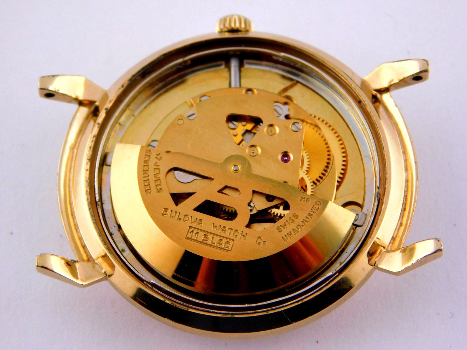 VINTAGE BULOVA JET CLIPPER “T” 17J AUTO 10K RGP MENS WRISTWATCH SERVICED C.1969
