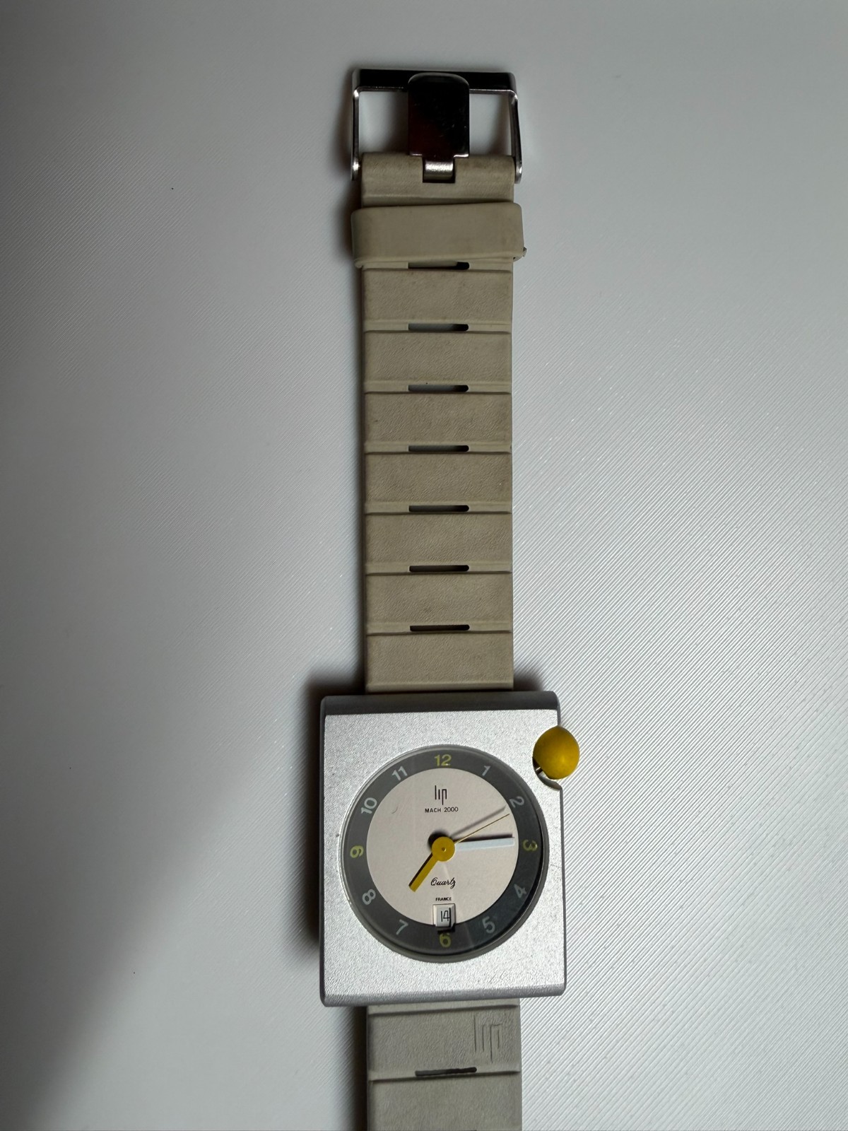 VINTAGE LIP MACH 2000 SQUARE WATCH