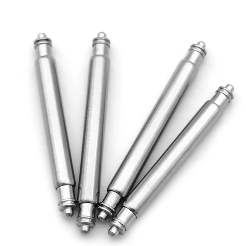 1.5mm 1.8mm Stainless Steel Watch Spring Bars 10pcs 20pcs Rod Link Pins 16-24mm
