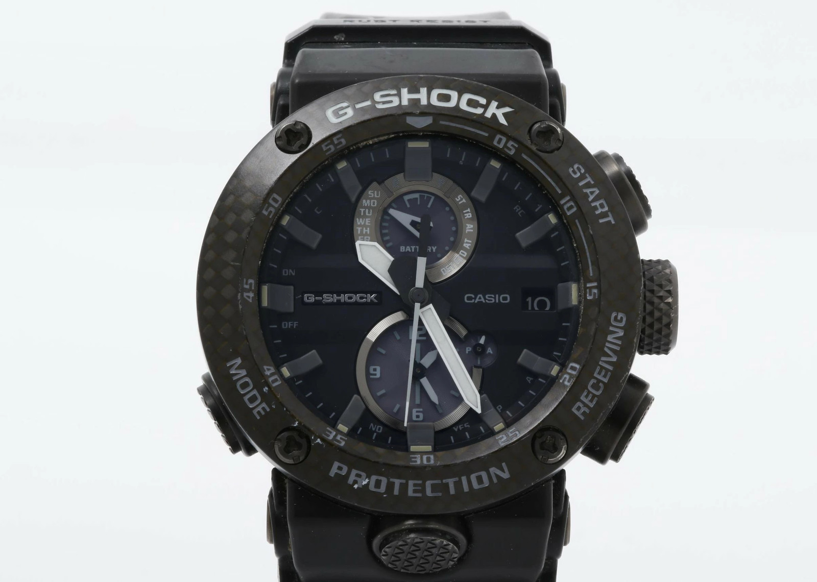 CASIO Watch GSHOCK MASTER OF G AIR GRAVITYMASTER GWRB10001AJF Black Carbon Men’s