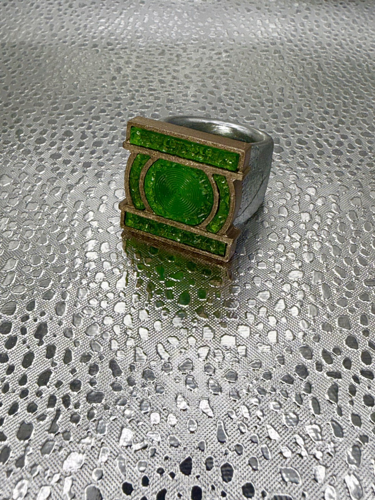 John Stewart Green Lantern Cosplay Ring 2026 Lanterns Max Show “SIZES 8 – 15”