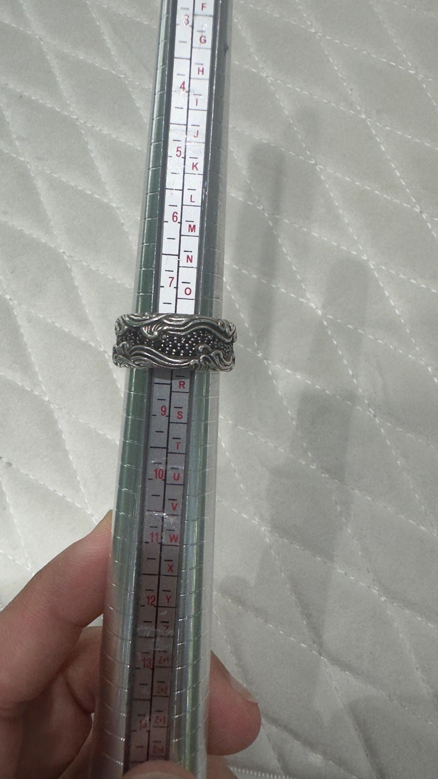 David Yurman Waves Band Ring