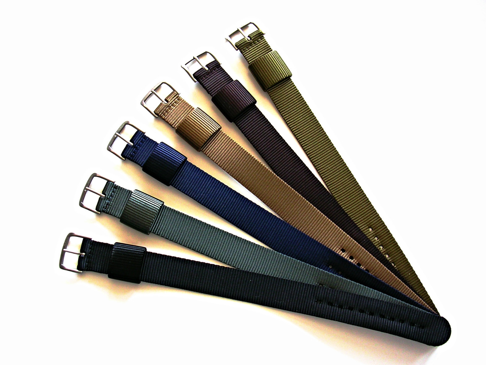 NATO ® 1pc RAF Heavy Nylon single pass Pilot sport watch band strap IW SUISSE