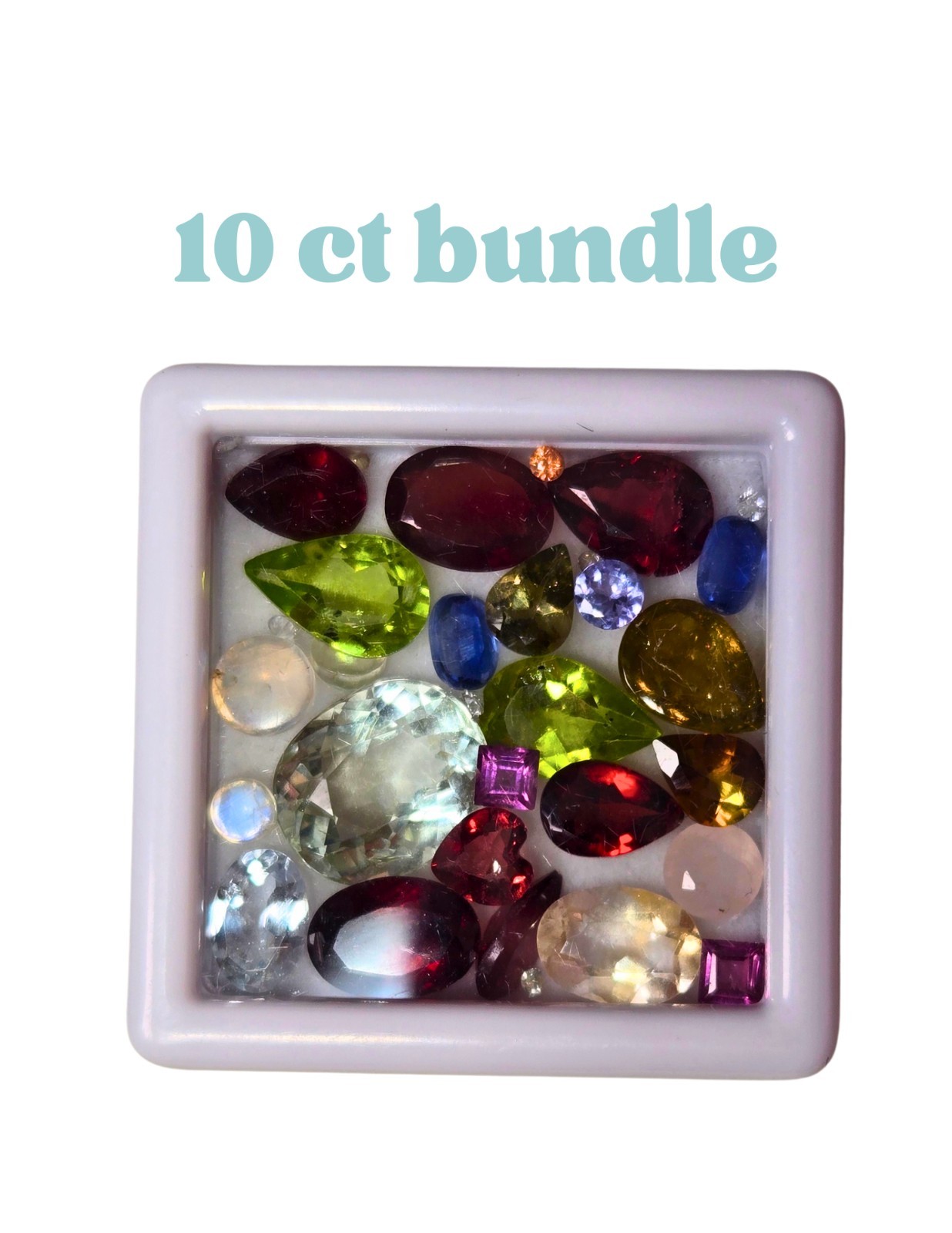 12+ Ct Gemstone Scoop – All Natural Earth Grown Parcel Lot
