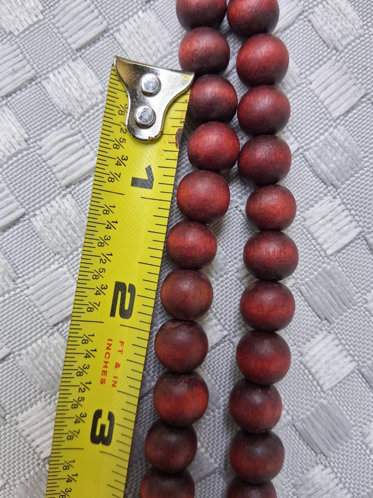 BOHO BEADS Tribal Ethnic Boho Style Necklace Wood Bone Wooden Beads