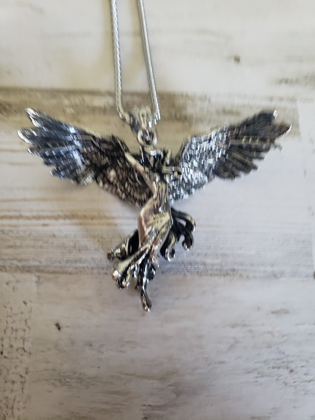 Angel necklace goth love jewelry gothic gift beauty men women love sexy mystical