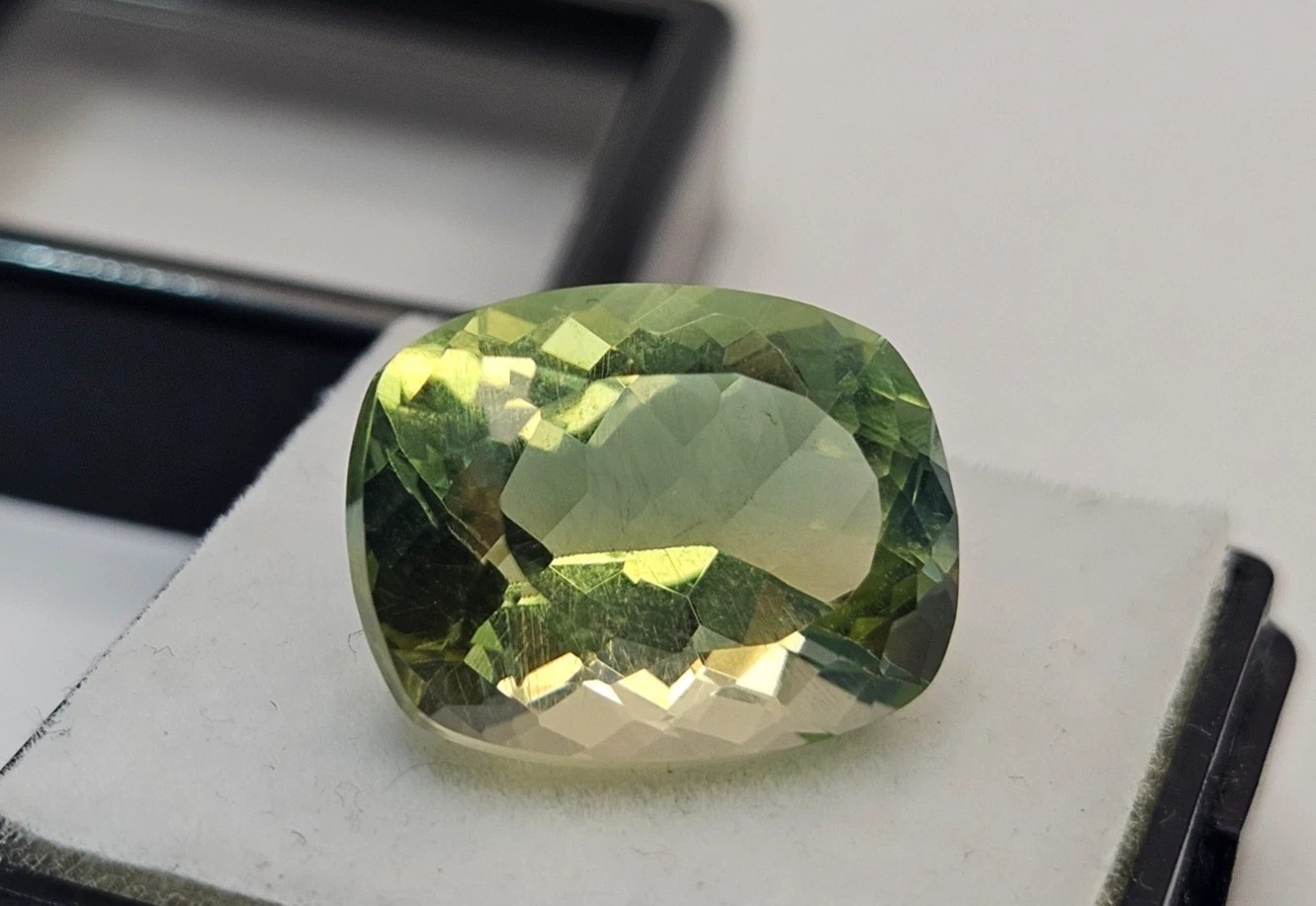Tourmaline Bi-Colour Cushion Cut 9+ Ct Natural Loose EGL Certified Gemstone