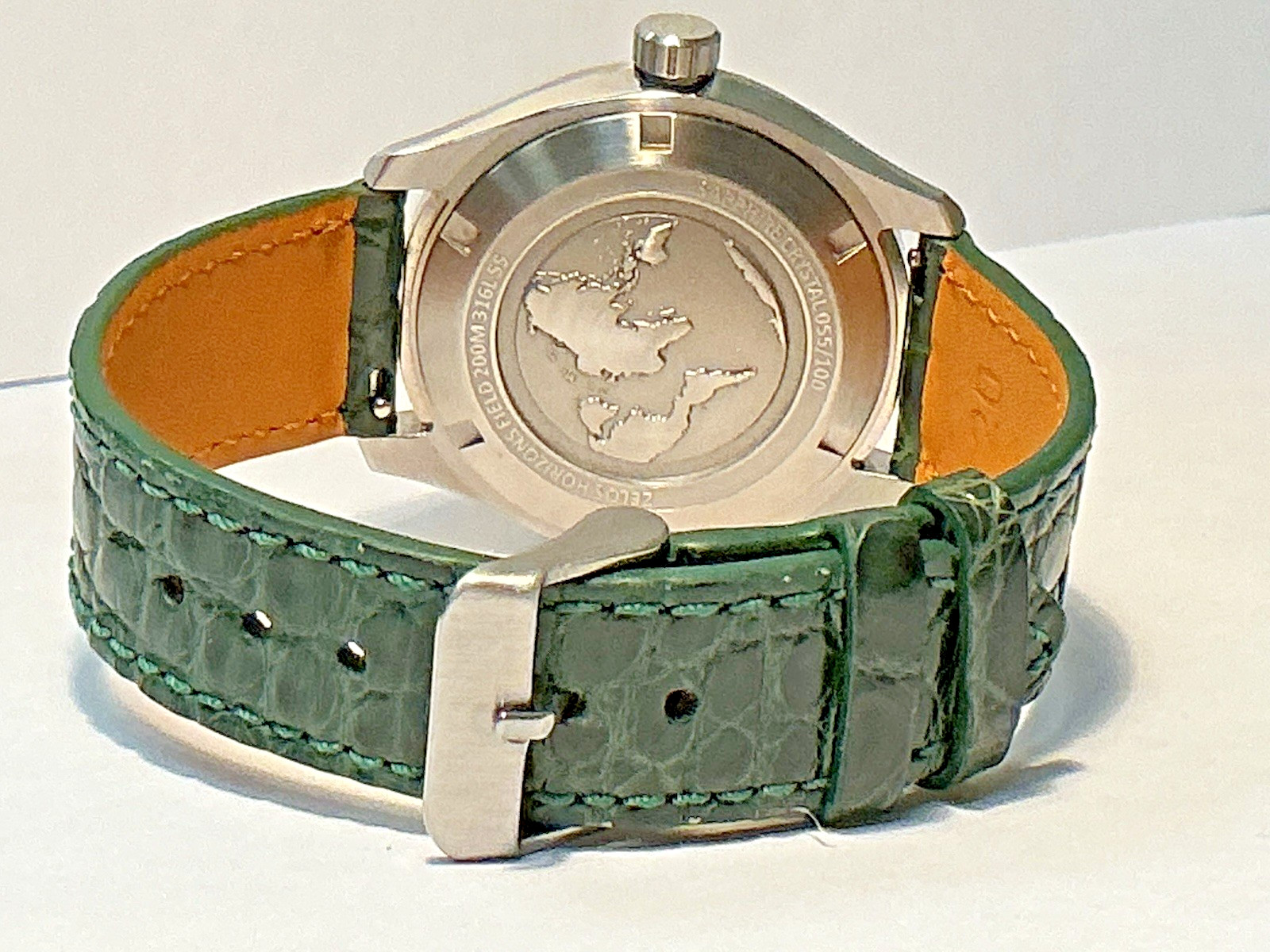 Zelos Horizons Field 39mm Stainless Steel Automatic Field Watch 200M Limited