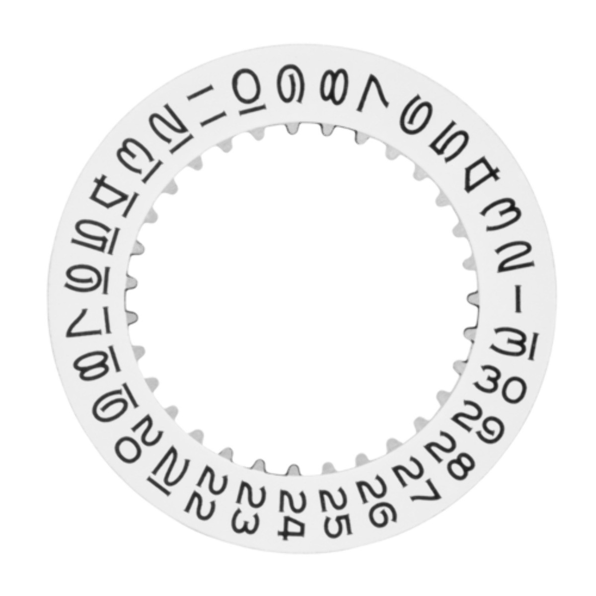 DATE DISC FOR ROLEX 3135 3175 3185 OPEN 6 & 9 16700,16710,16713,16718 16570 WHIT