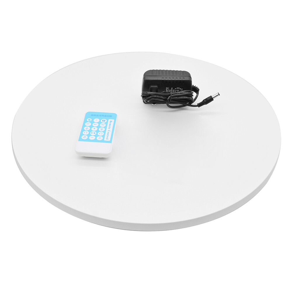 Electric Motorized Rotating Display Stand Jewelry Showcases Holder Turntable ABS