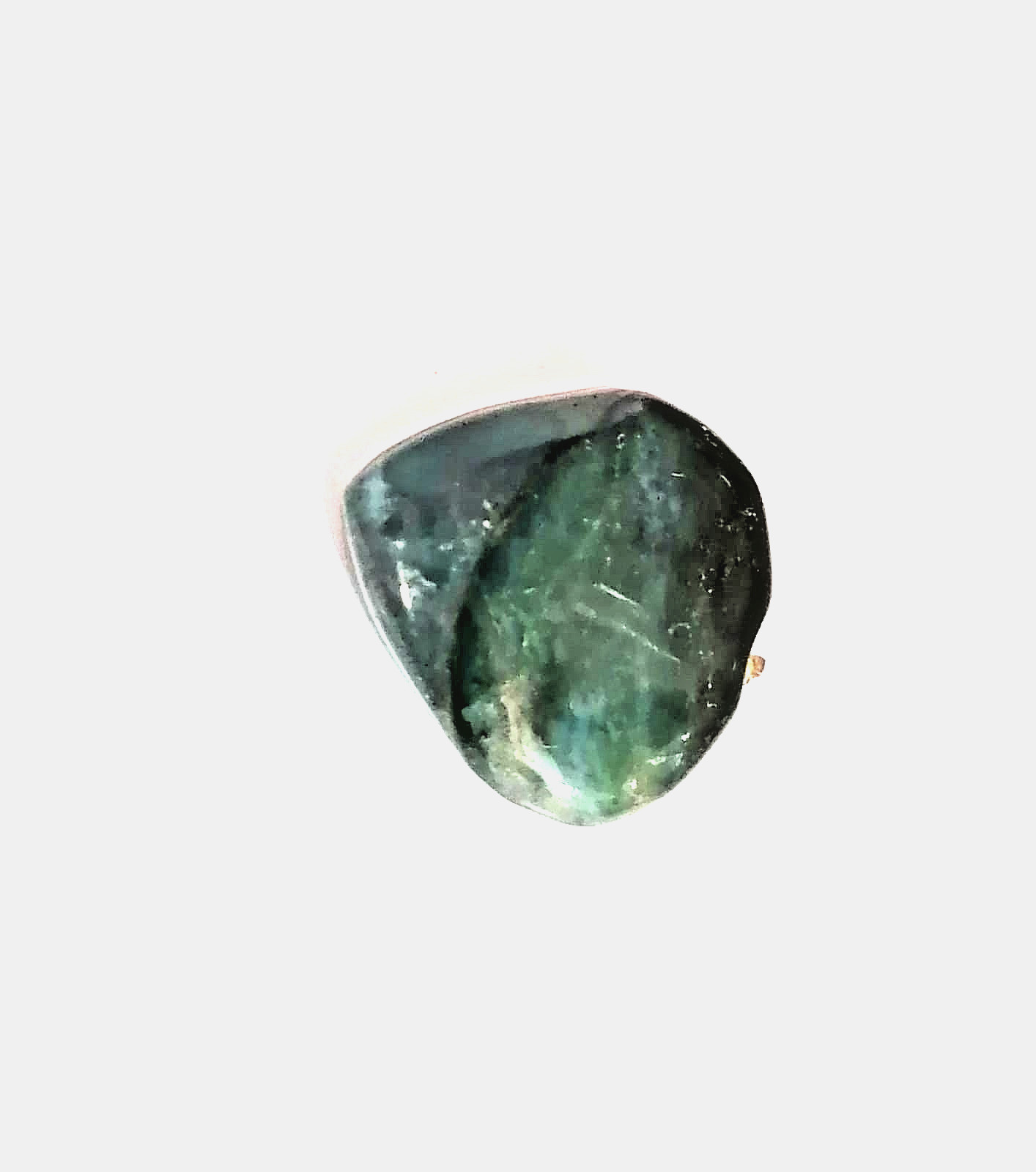 green gemstone pendant