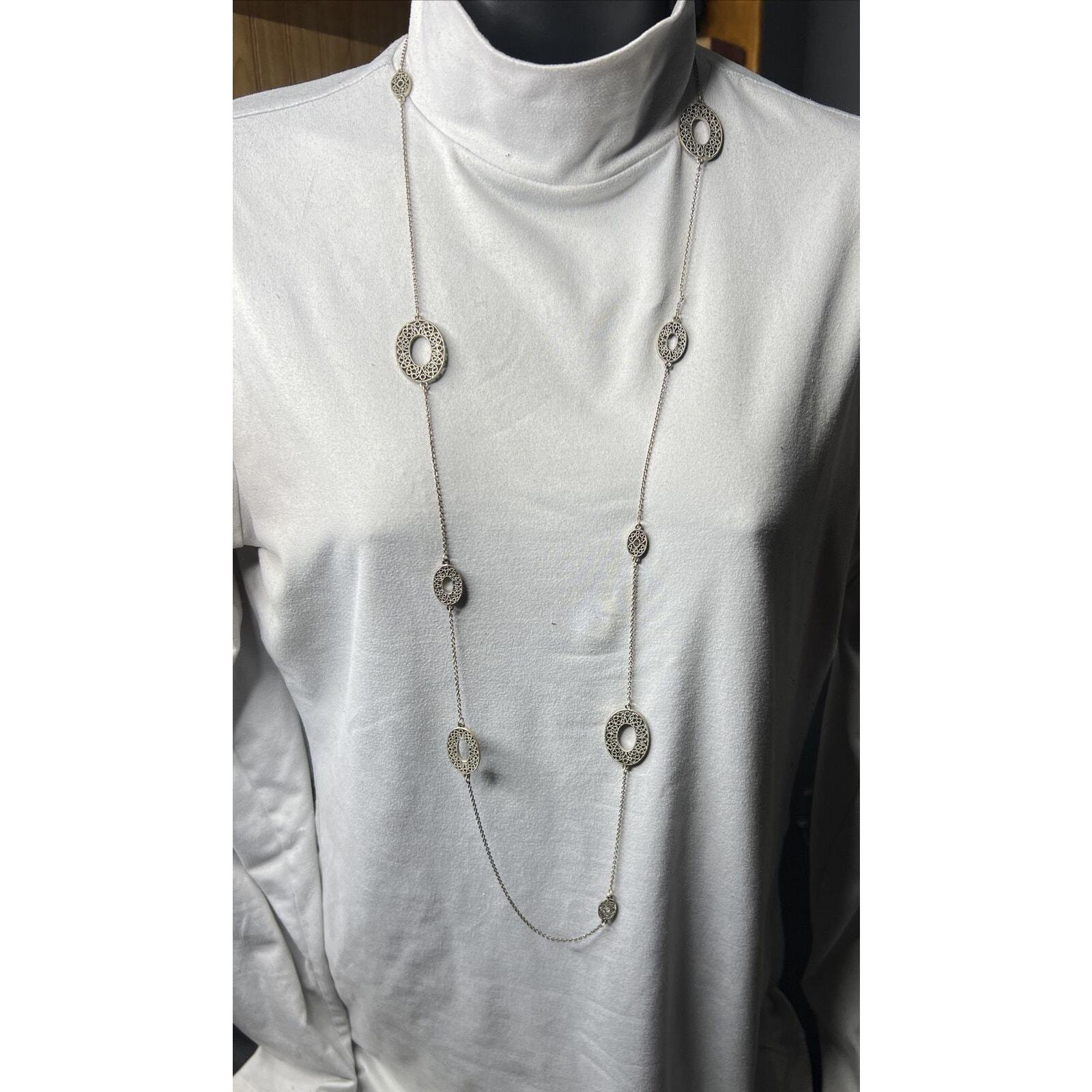 Lot Of Three Simple Simple Necklaces – Cross Classy 16, 20 & 36 Inches