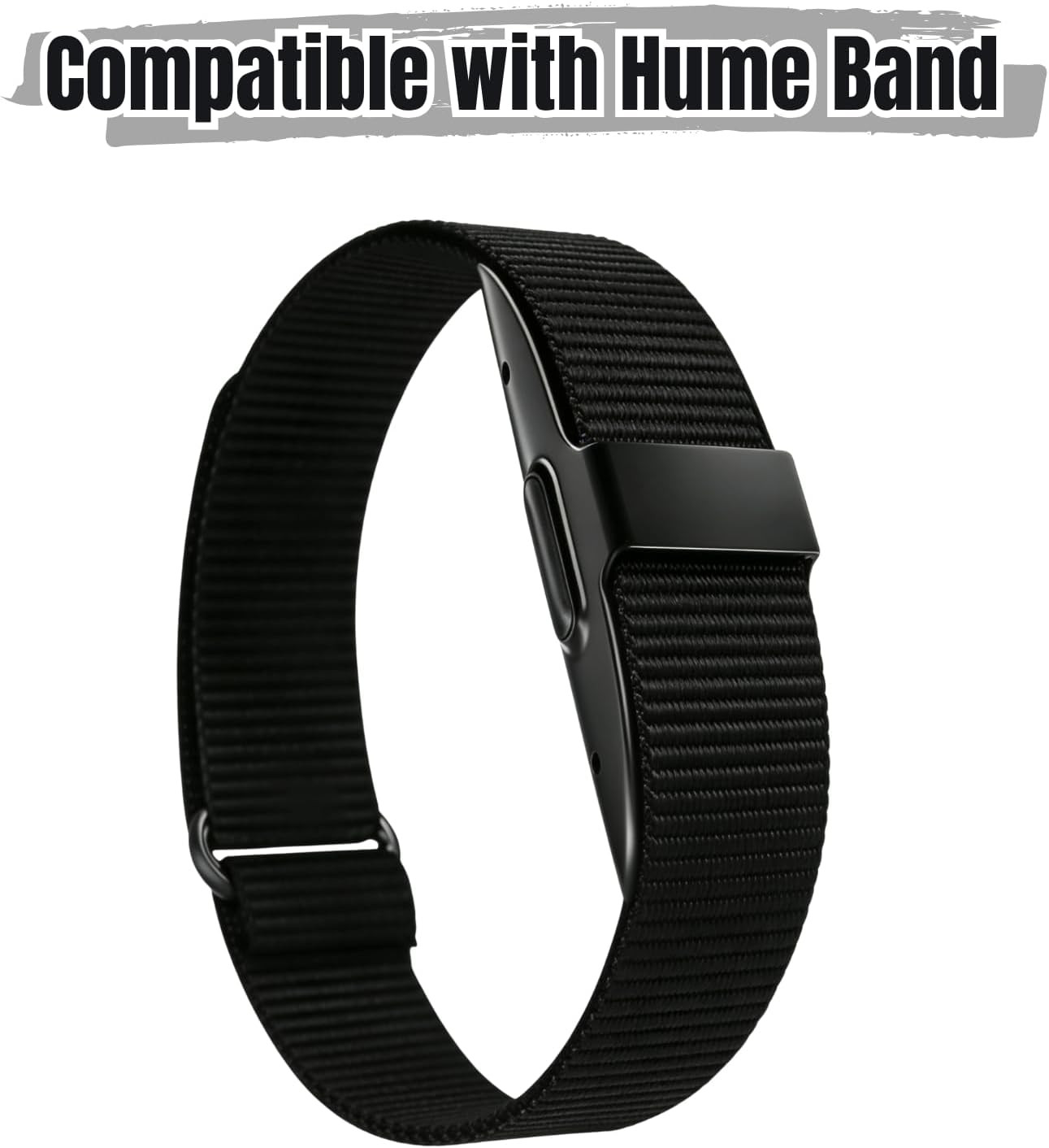 Nylon Loop Compatible with Hume Band, Nylon Replacement Strap, Soft Adjustable B