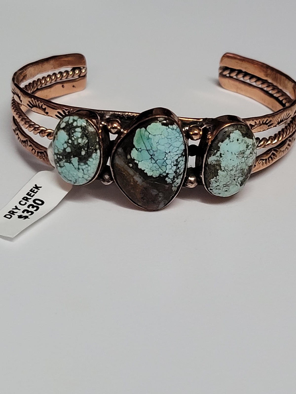 Dry Creek Turquoise Copper Cuff