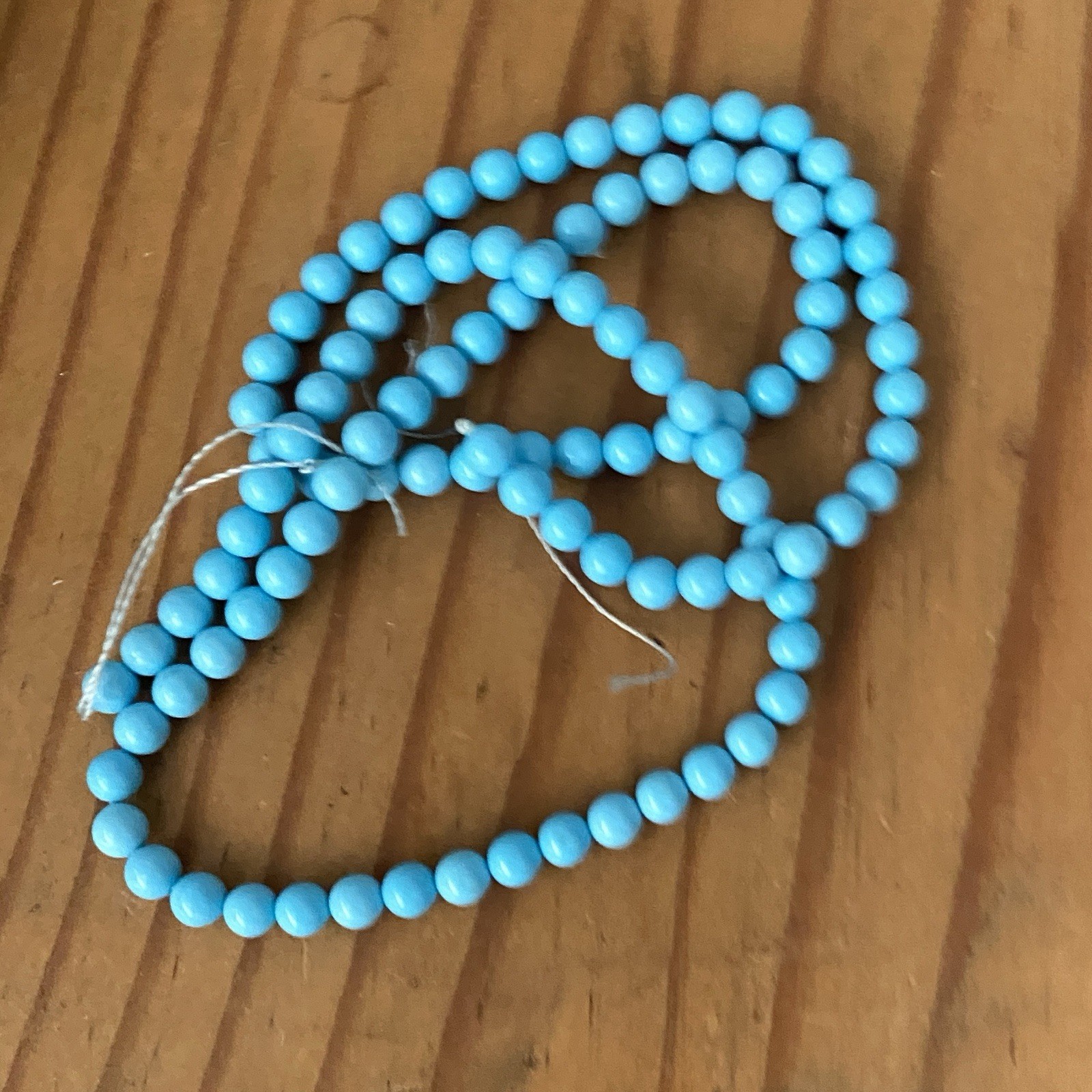 16” Strand Round 3.7mm Sleeping Beauty Beads