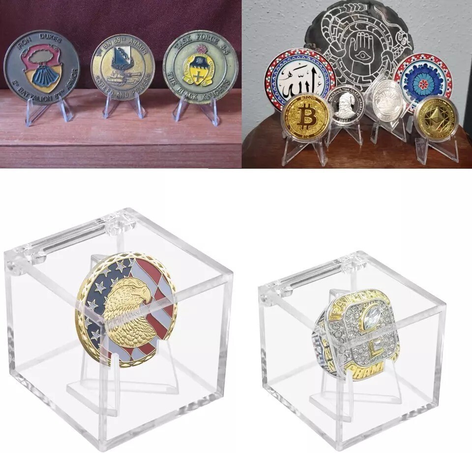 Championship Ring Display Case Clear Acrylic Championship Ring Holder Box A…
