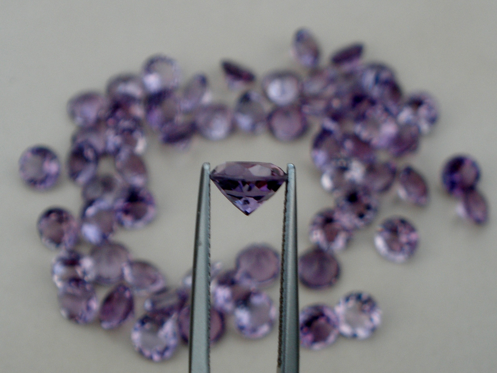 Amethyst Round Loose Faceted Natural Gem 7mm