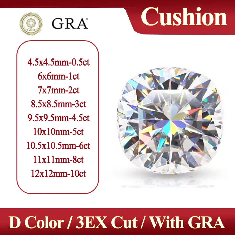 1-10CT Special Cut Multi-shape Moissanite Loose Stones VVS1 Gemstone For Jewelry