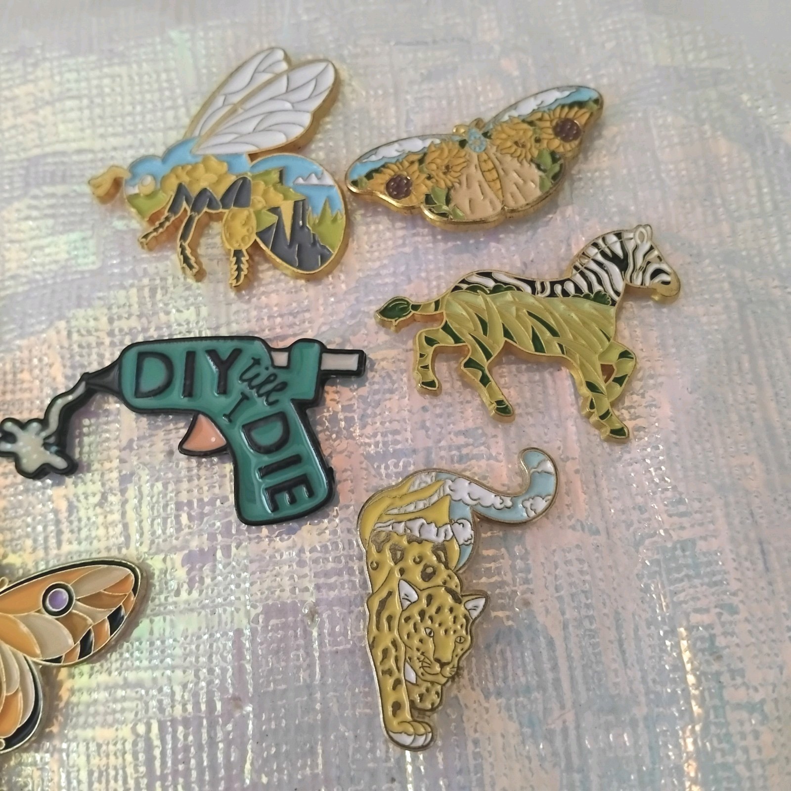 Assorted Enamel Pin Lot 30 pcs random pins collection