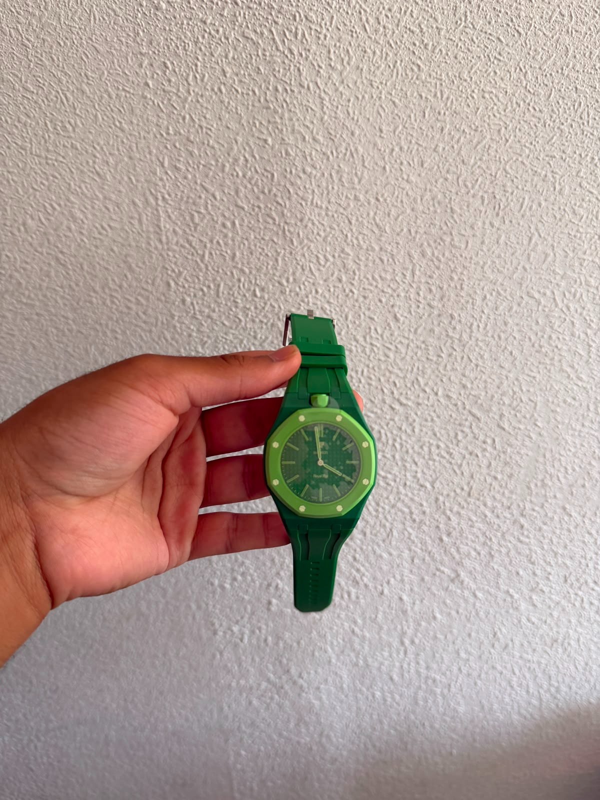 Swatch x Audemars Piguet Royal Pop ‘Green Eight’ (SSX03G100N) with Strap
