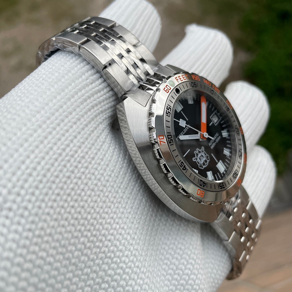 U.S. Seller! Steeldive SD1967 Automatic Diver-200M-NH35 -Sapphire – DOXA Style