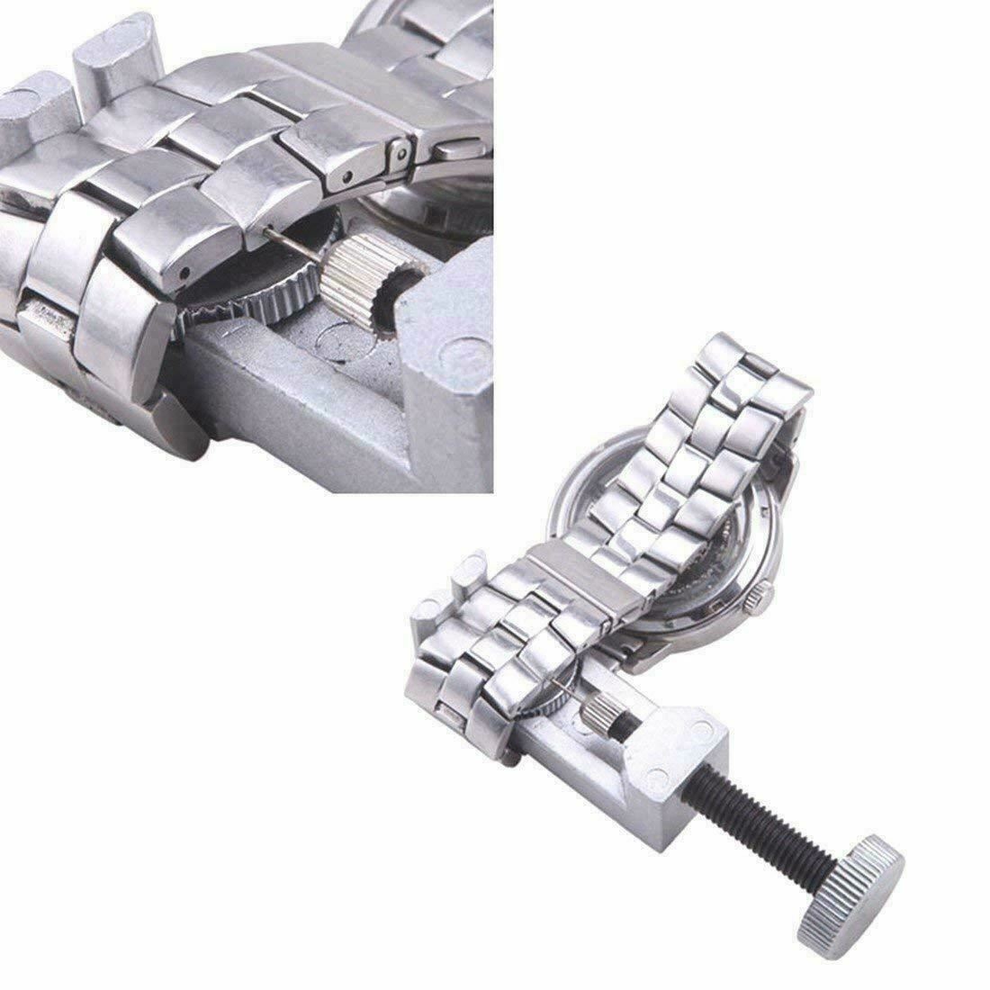 New Metal Adjustable Watch Band Strap Bracelet Link Pin Remover Repair Tool Kit