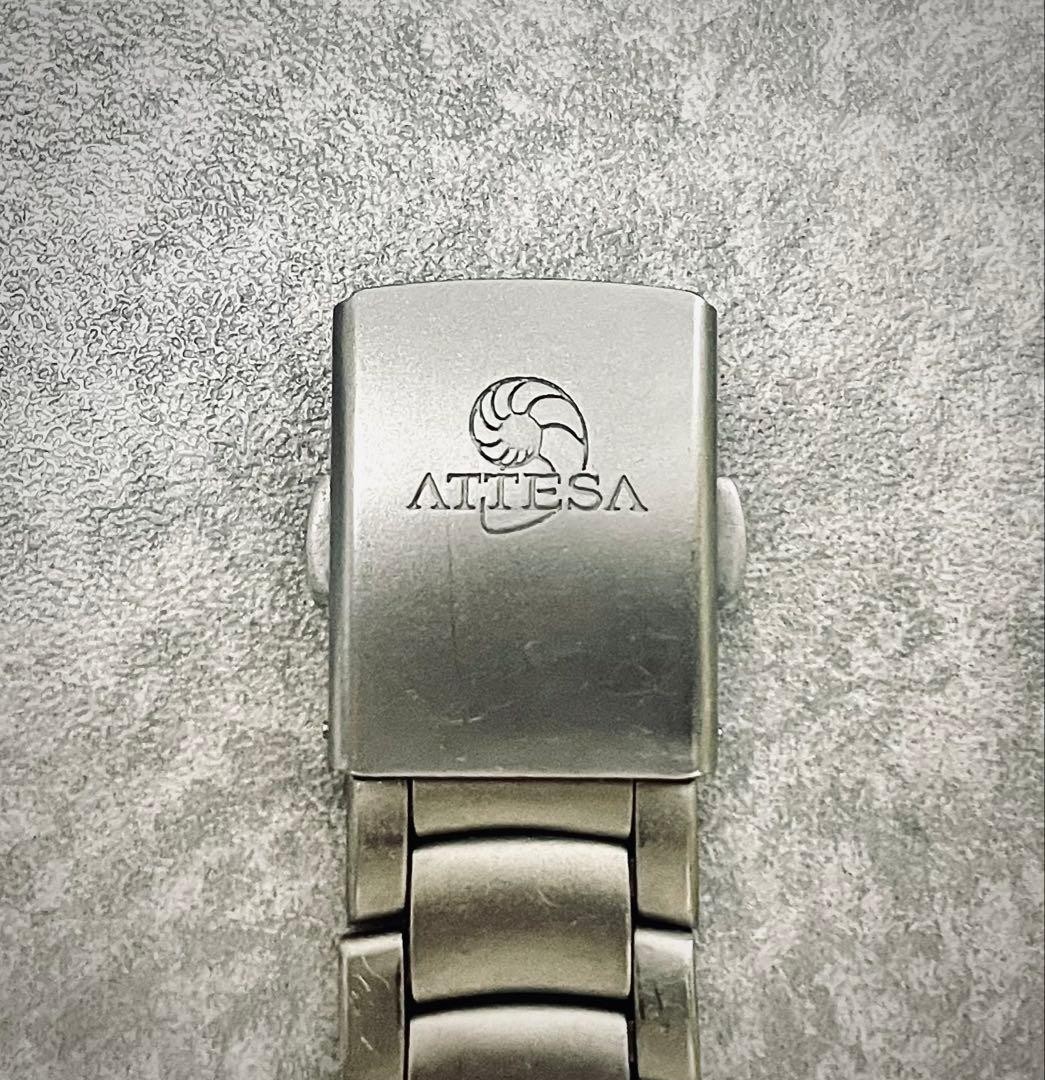 Antique CITIZEN ATTESA Titanium Quartz Diver’s Watch (with defects)