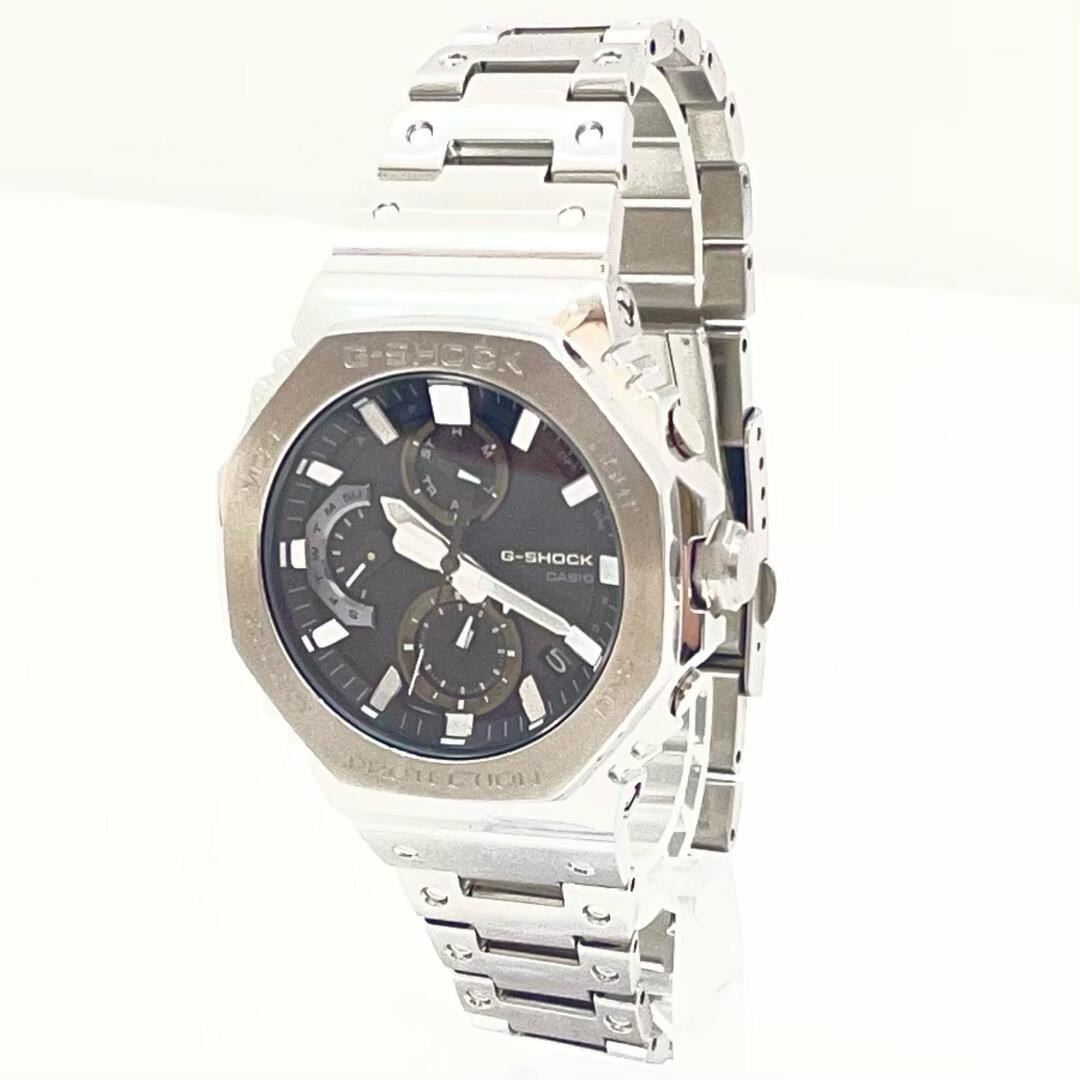 Used G SHOCK G Shock Wristwatch Silver Box Manual GMC B2100D 1AJF FULL METAL 131