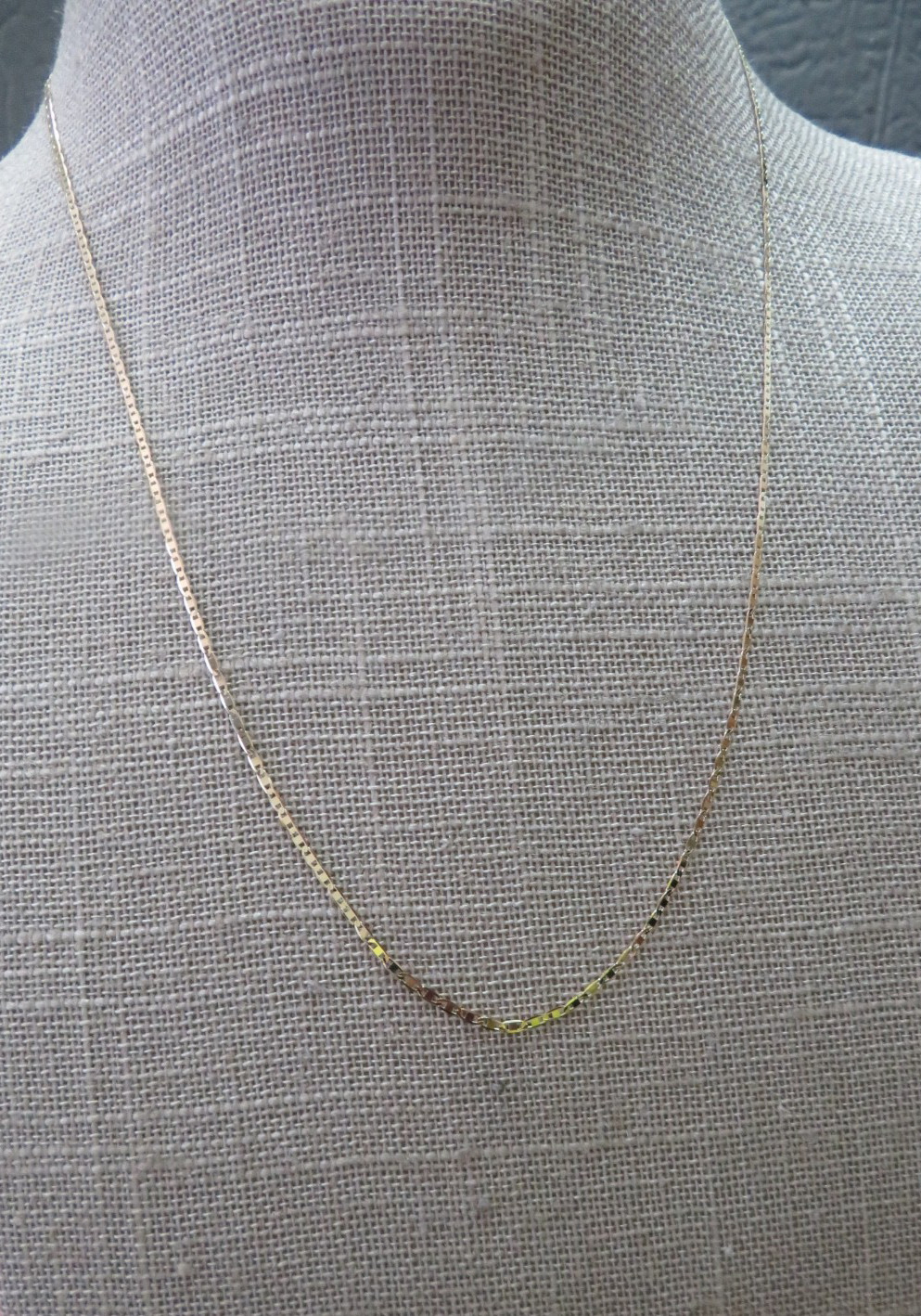 RCI 18″ 10K 1.3mm Mariner Chain Necklace 1 Gram