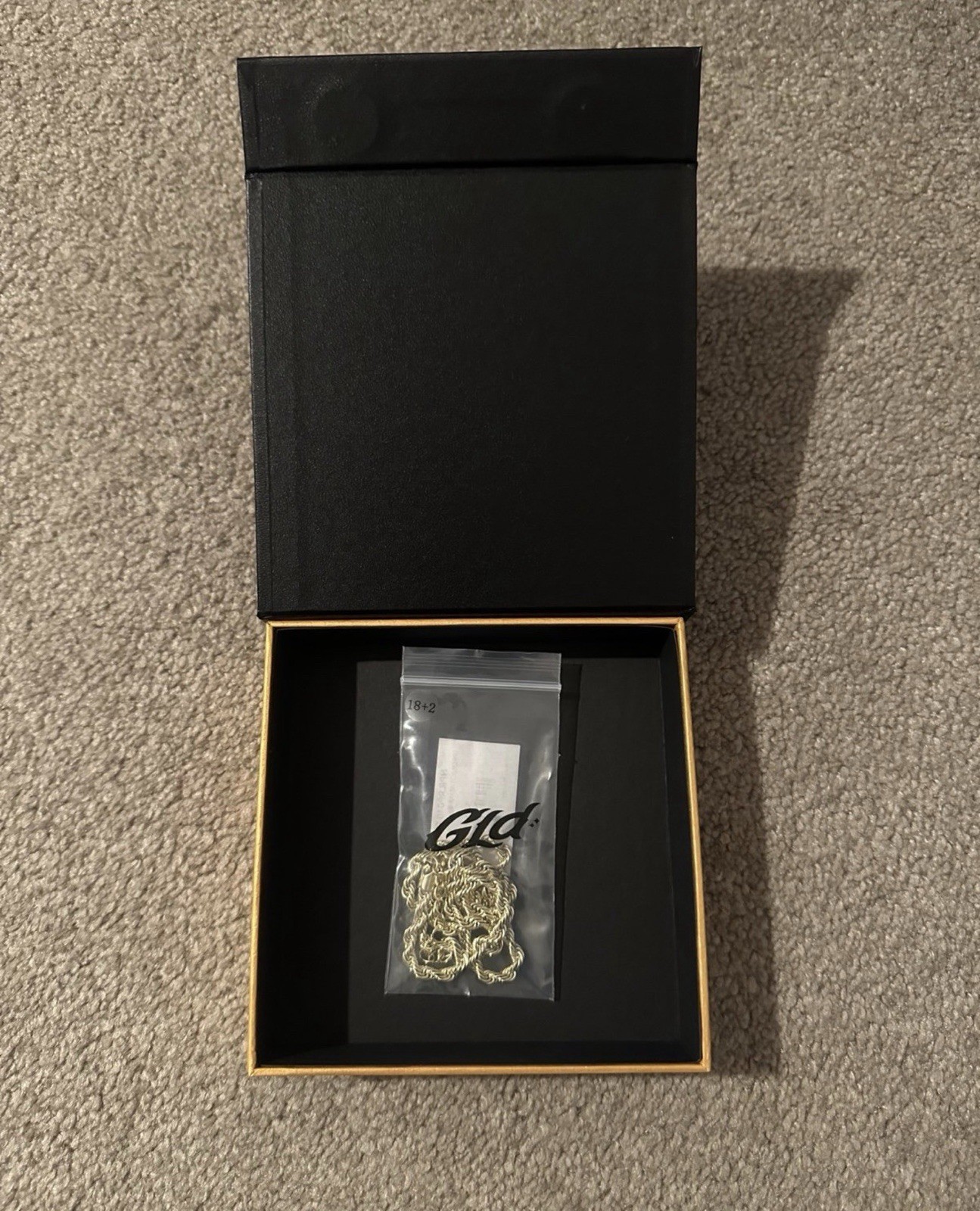 Gold Rope Chain Necklace (4mm, 18–20”) – GLD