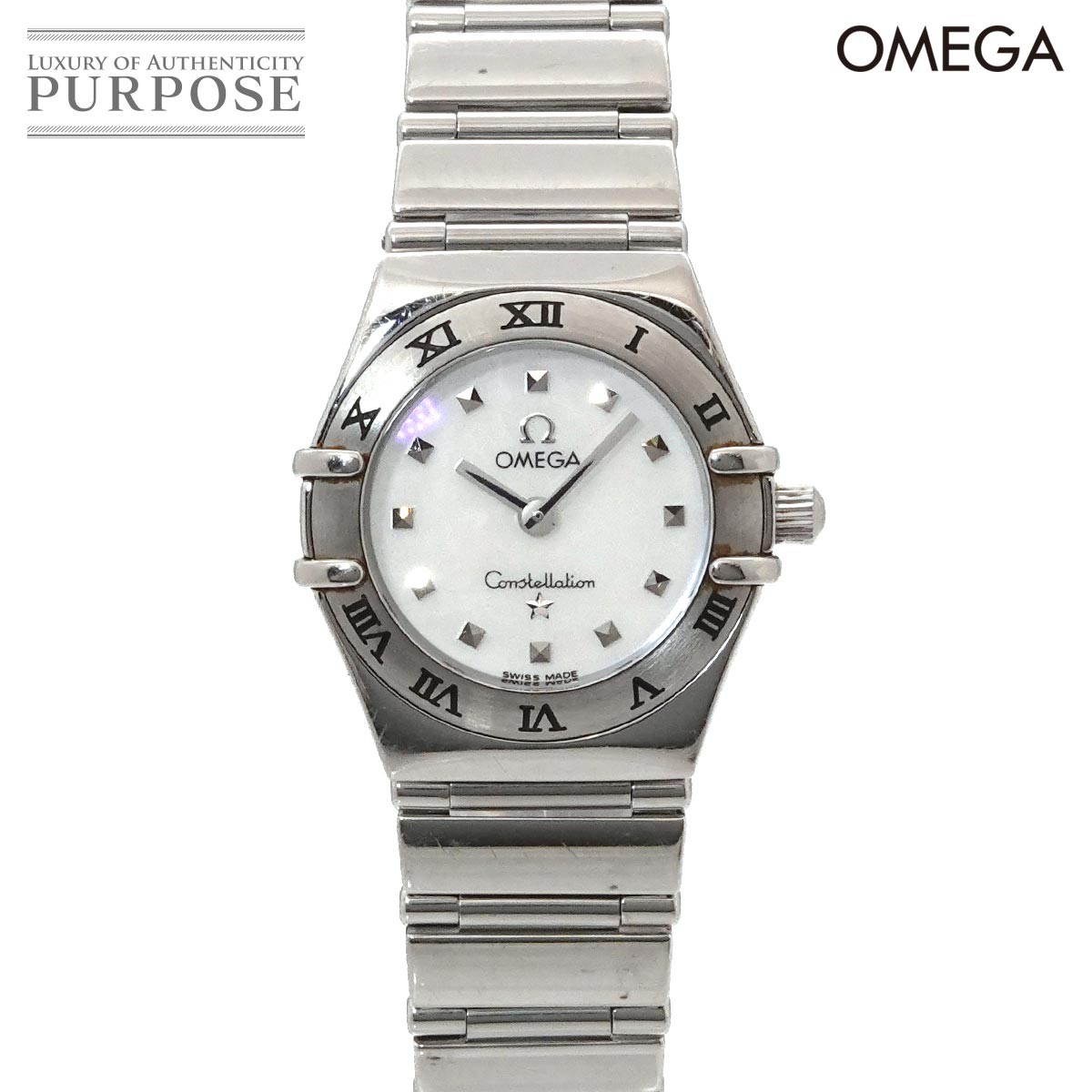 Omega Constellation Mini My Choice 1561.71 White MOP Quartz Ladies