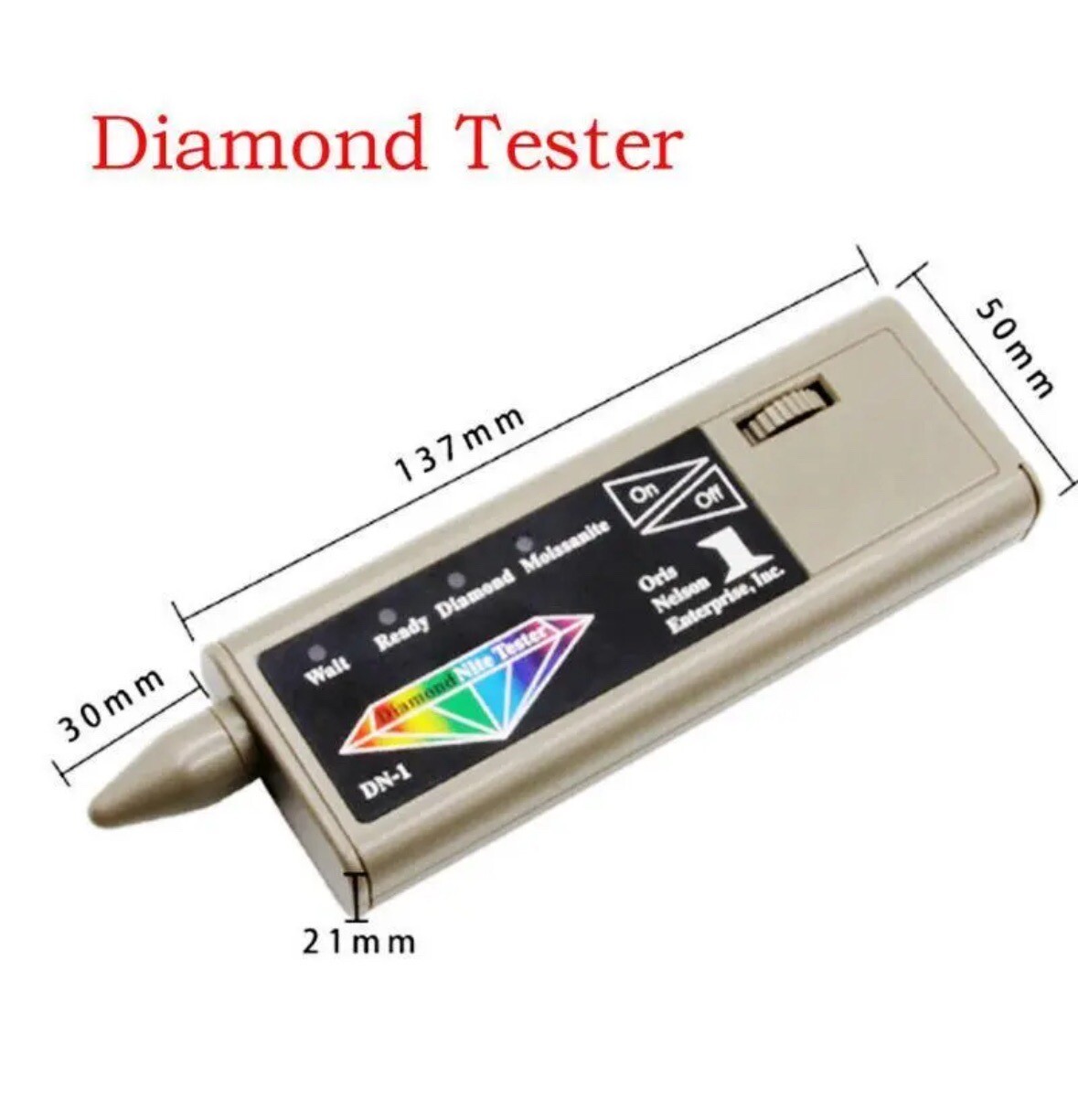 Diamond Nite Dual Tester Test For Moissanite And Diamonds DN-1 Top Quality
