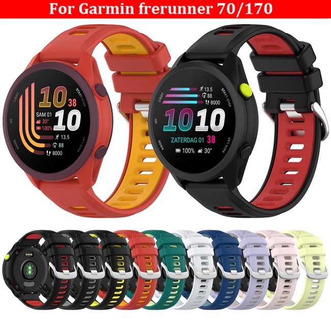 Breathable for Garmin Forerunner 70 170 265 255 245 Soft Silicone Watch Strap