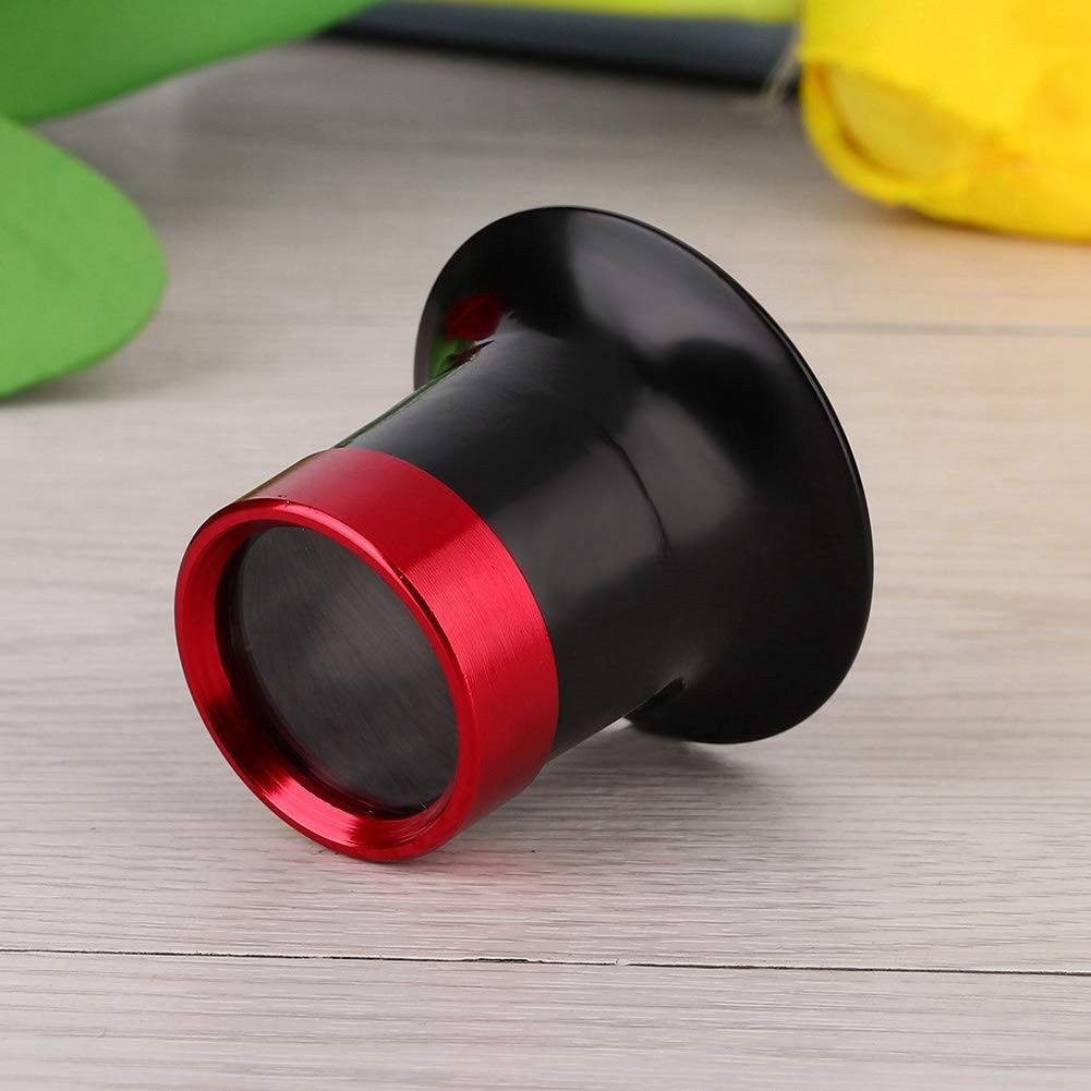10X Jewelry Loupe Magnifier Watch Eye Loop Pocket Lens Aluminum Alloy Tool
